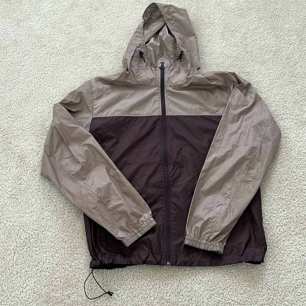 UNIQLO two tone windbreaker jacket